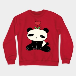 Flower Panda Crewneck Sweatshirt